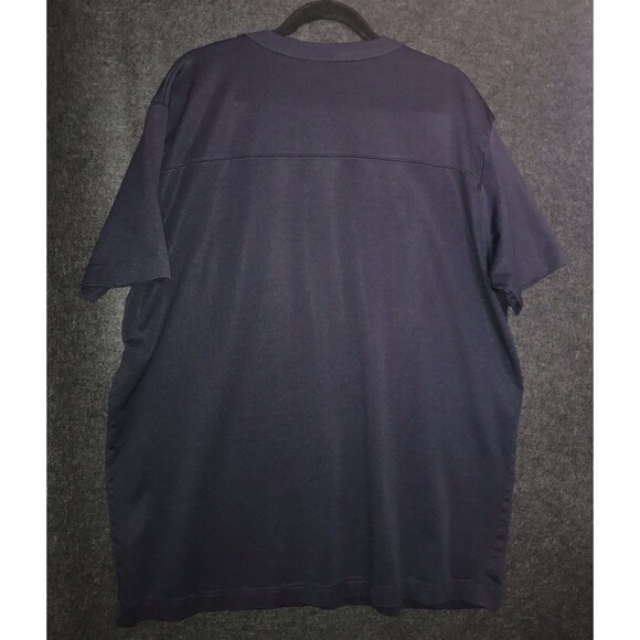 Mossimo 90s T Shirt Mens XL Crew Neck 22SRF Short Sleeve Navy Blue Vintage Heavy - Picture 5 of 9